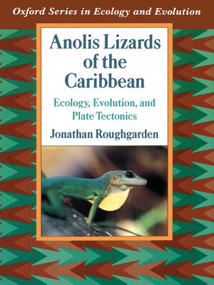cover image of Anolis Lizards of the Caribbean